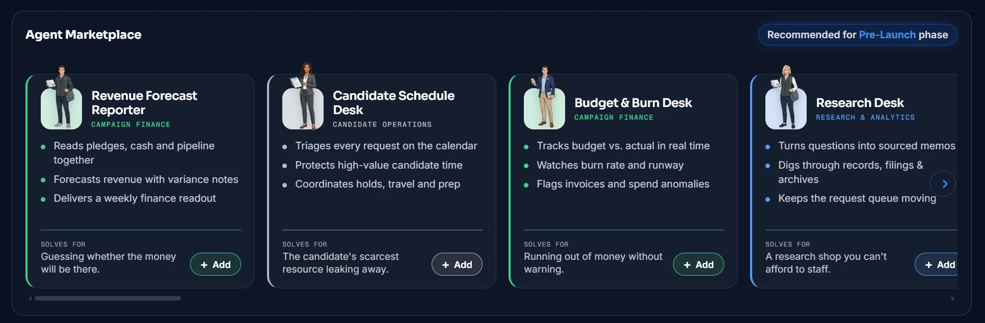 Agent Marketplace preview