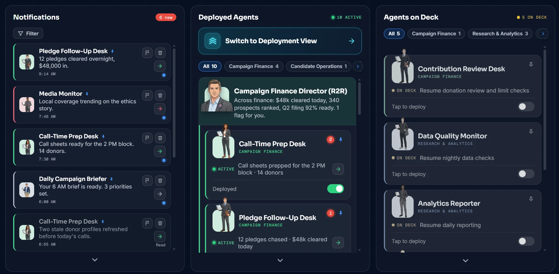 Command Center preview